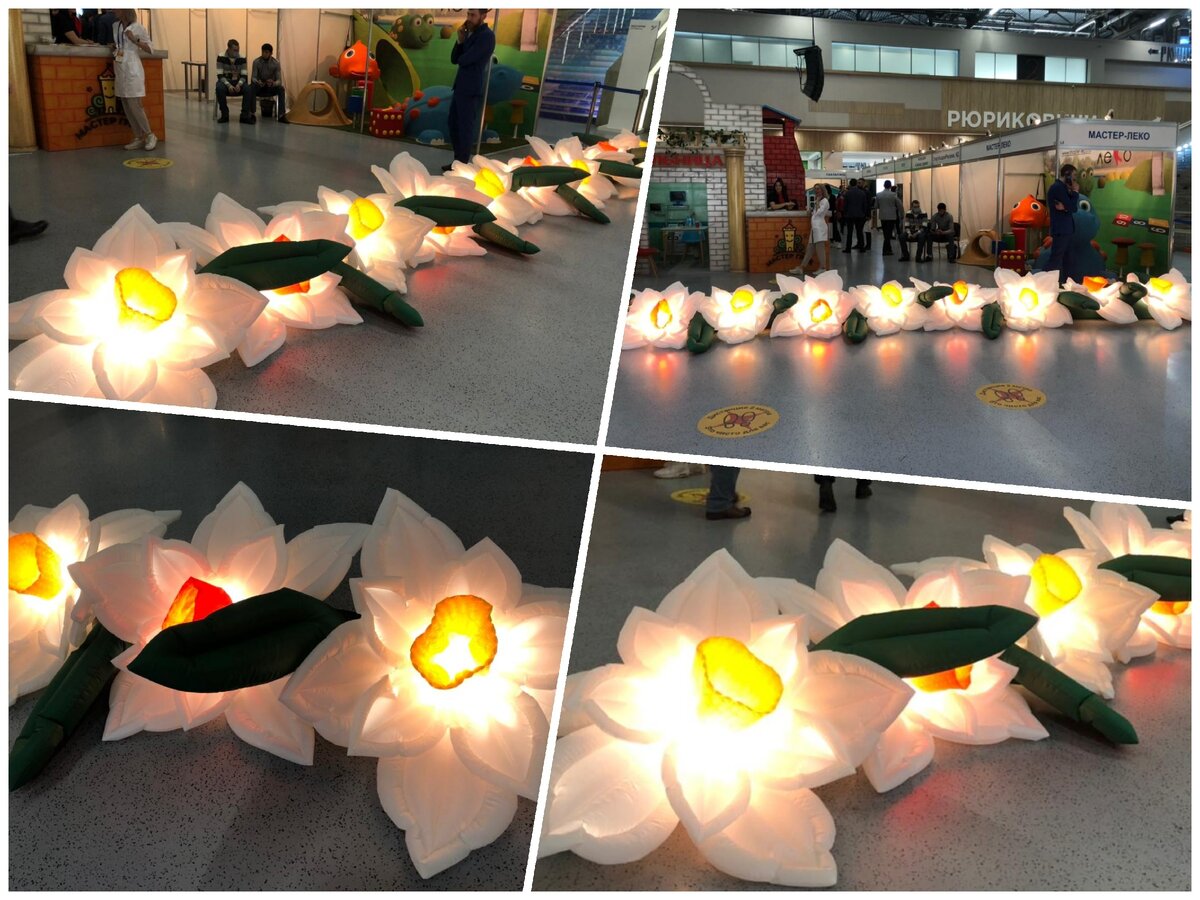 Цветочные надувные гирлянды прекрасно оформят сцену или входную группу, фотозону Дня победы!

Пневмогирлянды – одни из самых красивых и необычных элементов декоративного оформления. Они могут использоваться в рекламных целях и отлично смотрятся на любом мероприятии, концерте, свадьбе, театрализованном представлении или шоу-программе. Выигрышно оформляют кафе, ресторан, банкетный зал. 
⠀ 
🔝Наша команда по Вашему заказу изготовит изделия любого дизайна, формы, размера. Разнообразные и красочные цветы могут быть и одиночными, и собранными в букет. 
⠀ 
🛠⚙Технические характеристики надувных цветов и гирлянд: 
🔴Прочный, легкий, неприхотливый материал – Дюспо и Оксфорд. 
🔴Качественная долговечная фурнитура, рассчитанная на множество рабочих циклов. 
🔴Возможность заказать одиночный надувной цветок, надувной букет, гирлянду. 
🔴Дополнительные эффекты по Вашему желанию – раскрытие и/или подсветка. 
🔴Широкая цветовая палитра используемых материалов. 
🔴Высокая степень детализации цветка. 
🔴Изготовление любых нетиповых цветов и гирлянд – по Вашему индивидуальному заказу. 
 
Переходите на наш сайт! (Активная ссылка в профиле).Ответим на все вопросы, предложим уникальный 3-д макет, реализуем индивидуальный подход. 12 лет на рынке надувных фигур и аттракционов, тысячи довольных клиентов🙌 
 
По всем вопросам ждем Вас по телефонам! +73433021762, +74994907892.
__________ 
#аэромир #надувнаяроза #пневмогирлянда #76летпобеды #парад9мая #9мая1945 #парадпобеды #салют9мая#деньпобеды#цветочнаягирлянда #пневмоцветы #надувныецветы #пневмонарциссы #сцена #декорации #оформление #фотозона #кострома #москва #екатеринбург #airmir #декор #аттракционы #индивидуальныефигуры #цветочныйдекор #праздник #организацияпраздника #украшениесцены