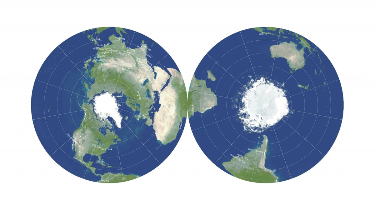 Earth карта мира