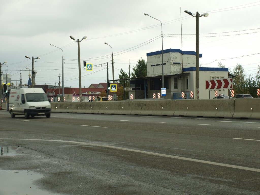 Пост на въезде в Краснодар - картинка для иллюстрации из поиска Яндекс