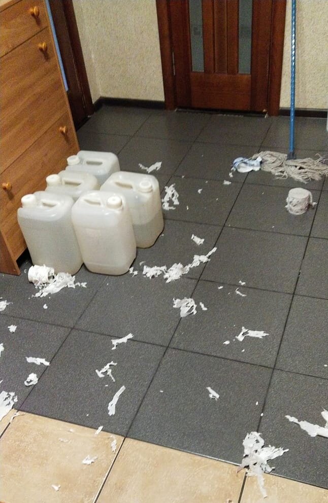 Мелкие шалости в виде большой любви к туалетной бумаге.