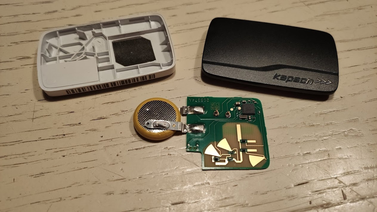 Разобранный транспондер