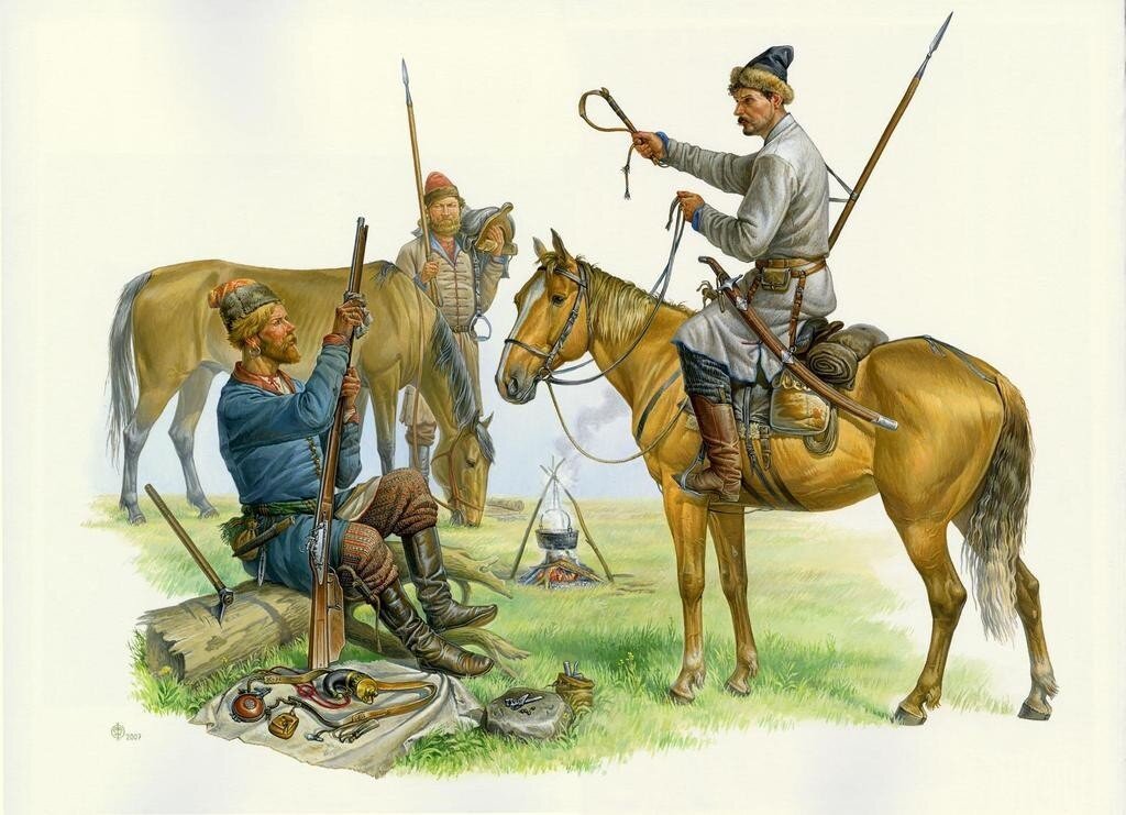 Донские казаки XVI-XVII веков