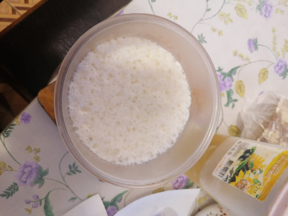 так выглядят проснувшиеся дрожжи