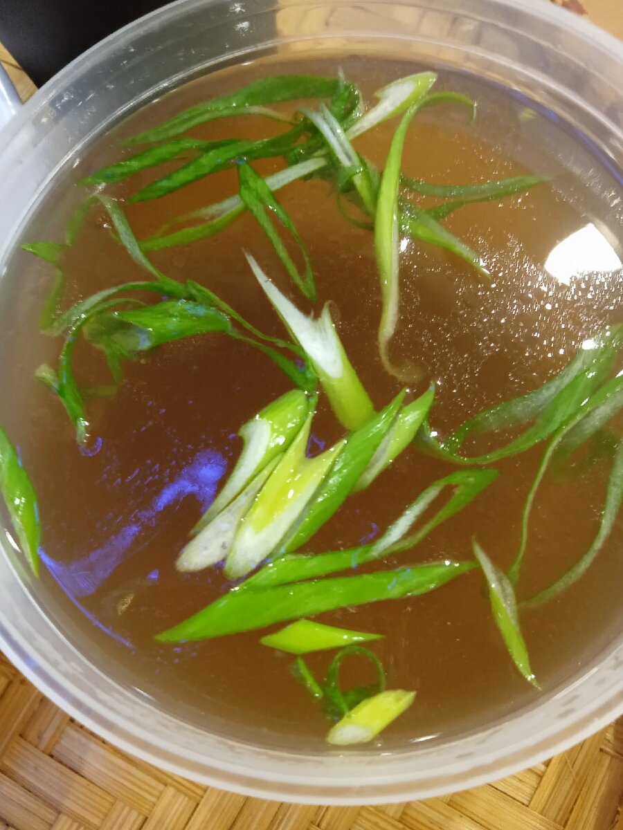 Вкусный и сытный бульон 