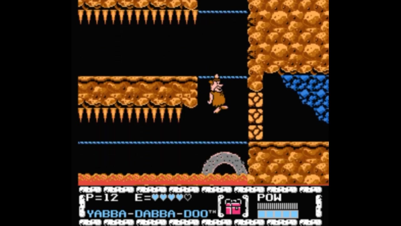 Dendy (Famicom,Nintendo,Nes) 8-bit The Flintstones The Surprise At Dinosaur  Peak Inside the Volcano.mp4