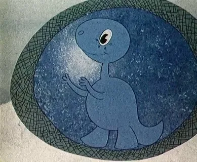 Кадр из мультфильма "Гора динозавров" взят для иллюстрации из Яндекс Картинки. 