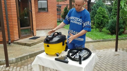 Аналог пылесоса KARCHER Puzzi 8_1 + бюджетные китайские пылесосы