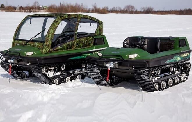 Вездеход Tinger - Вологодская область