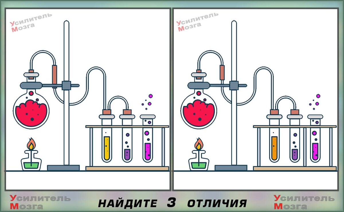 Сколько различий вы видите между двумя картинками brain