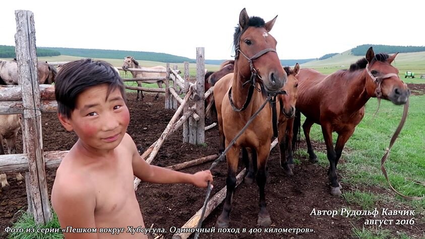 Посмотрите какой румянец на щеках энного монгольского парня вскормленного молоком и ветром. 