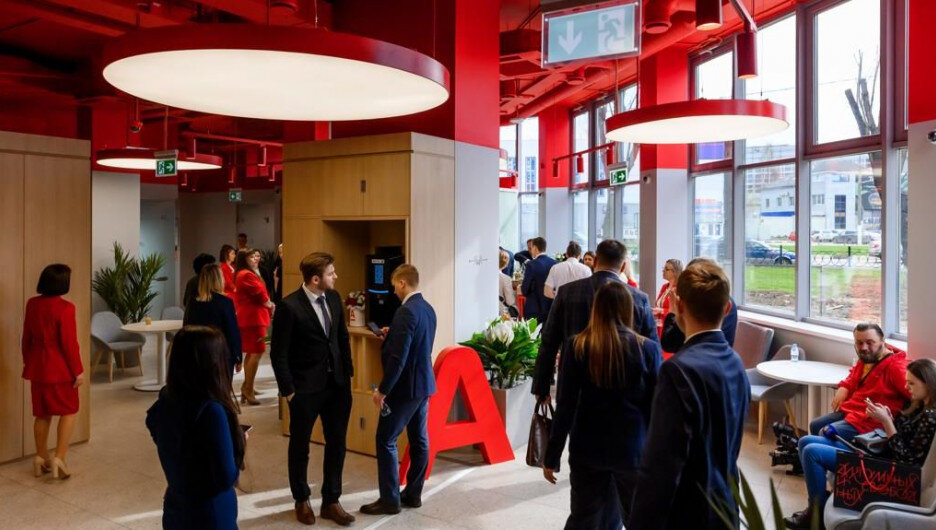 Phygital офис. Фото: Альфа-Банк