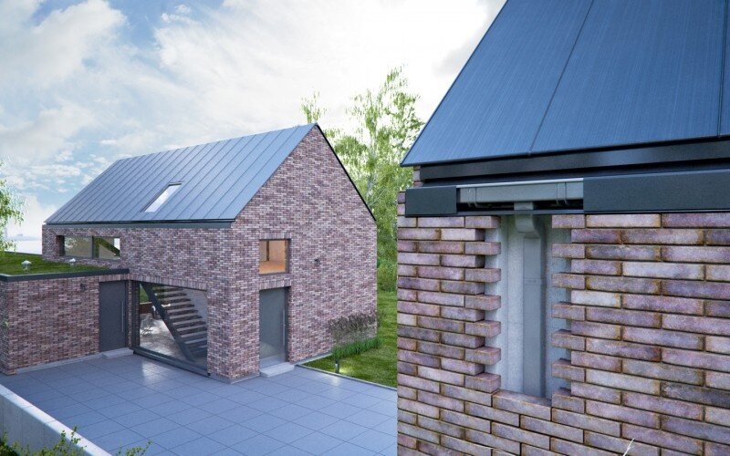 Скрытая водосточная система Galeco HIDDEN