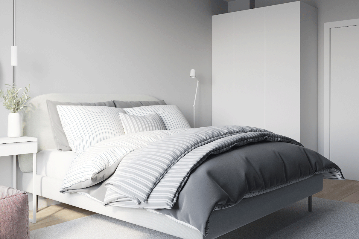 Рендер LevelUp. Меблировка и декорирование помещений (в том числе окраска стен в цвет, отличный от серого), а также установка приборов электроосвещения выполняется собственником.