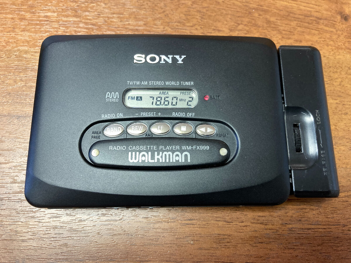 Sony Walkman WM-FX999 - кассетный плеер из 90-х | Prophetmaster Audio | Дзен