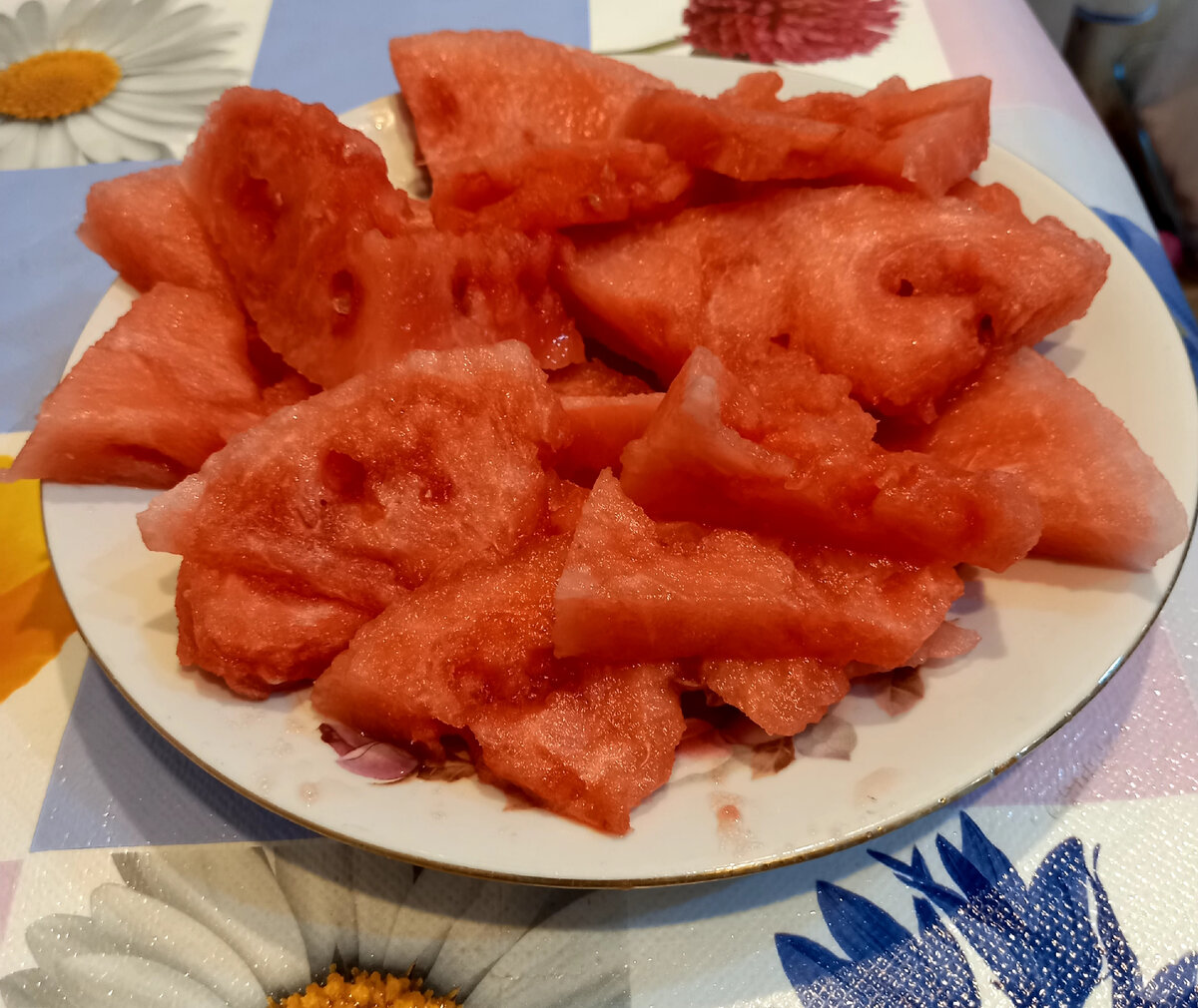 Осенний арбуз!