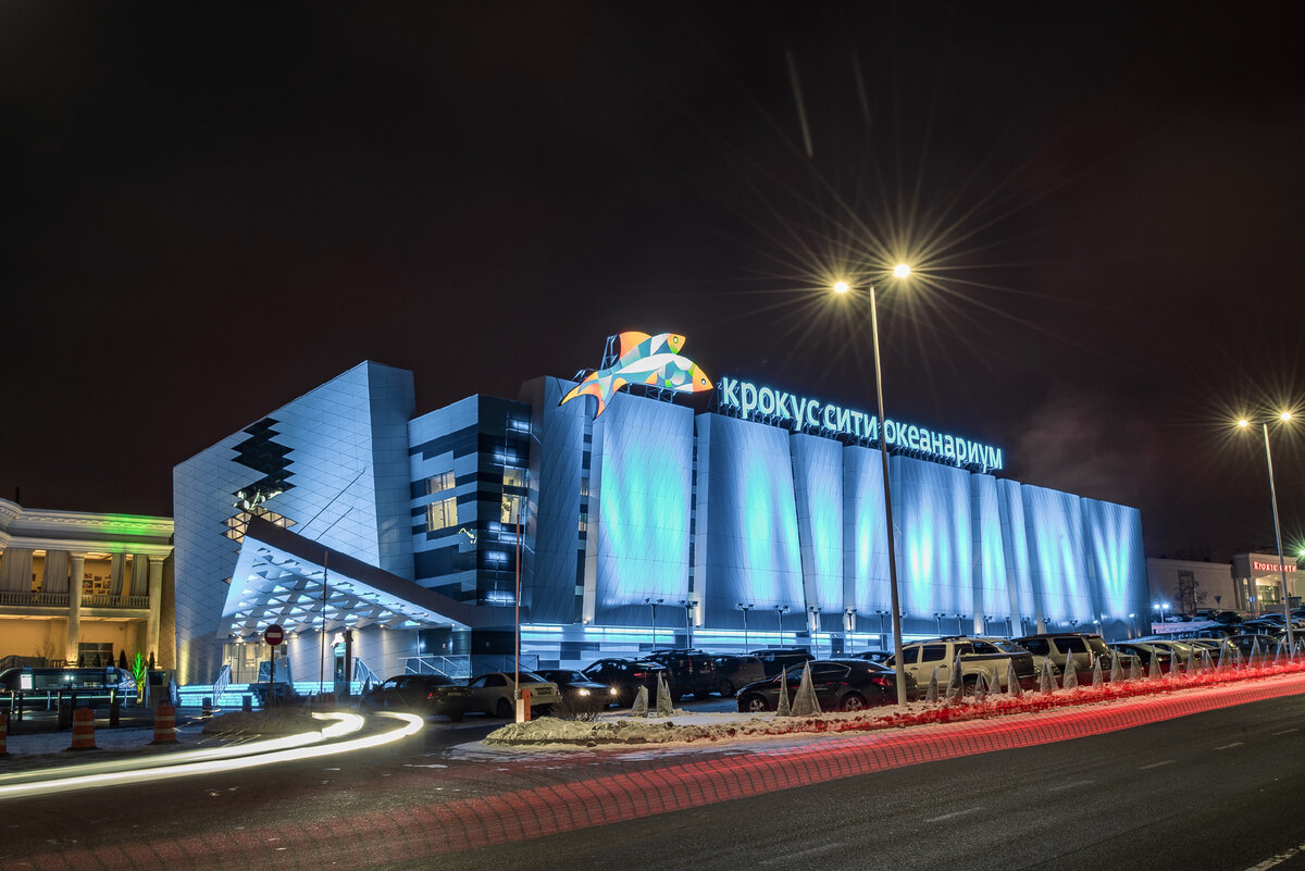 Океанариум москва крокус сити