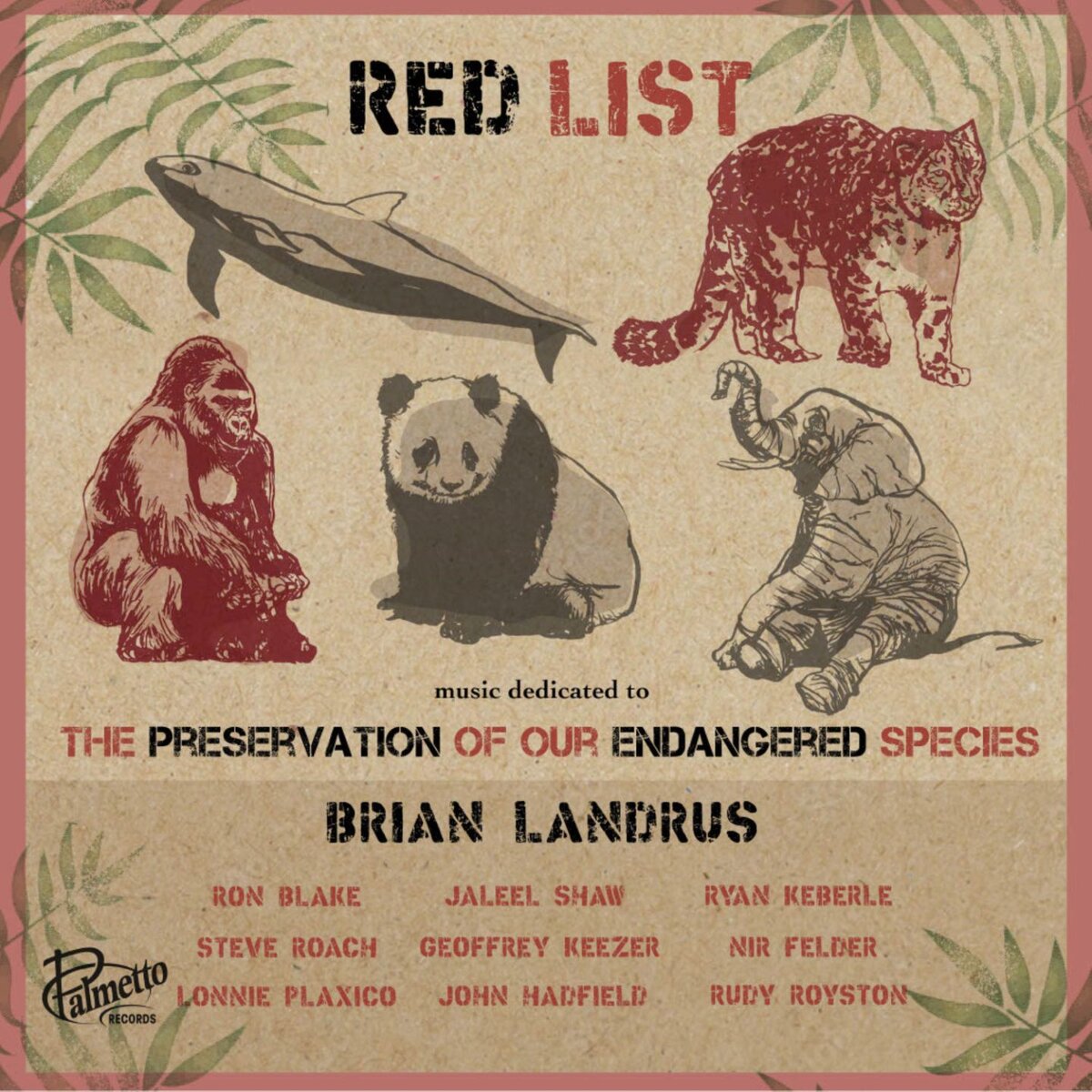 Red listing. Brian Landrus «Red list» (Palmetto, 2022).