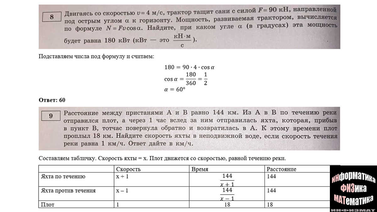 ЕГЭ математика профильный уровень 2023. Ященко. 36 вариантов. Вариант 5.  Разбор. | In ФИЗМАТ | Дзен