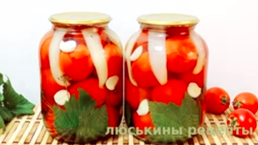 Как закрыть ПОМИДОРЫ на ЗИМУ без стерилизации - САМЫЕ ВКУСНЫЕ помидоры маринованные