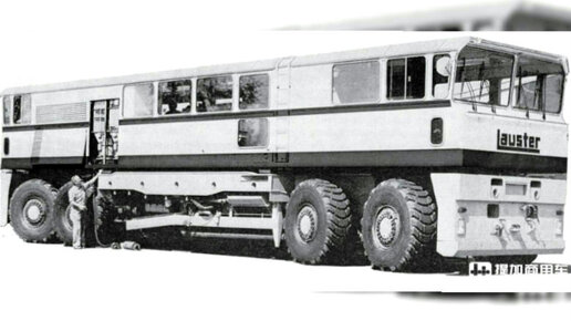 Для чего в Германии создали грузовик-тепловоз. Огромный Lauster MF-60