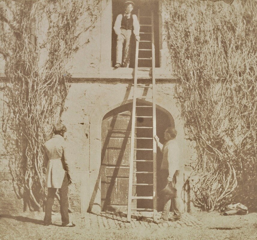 Уильям Генри Фокс Тальбот. Лестница. Апрель 1844 года