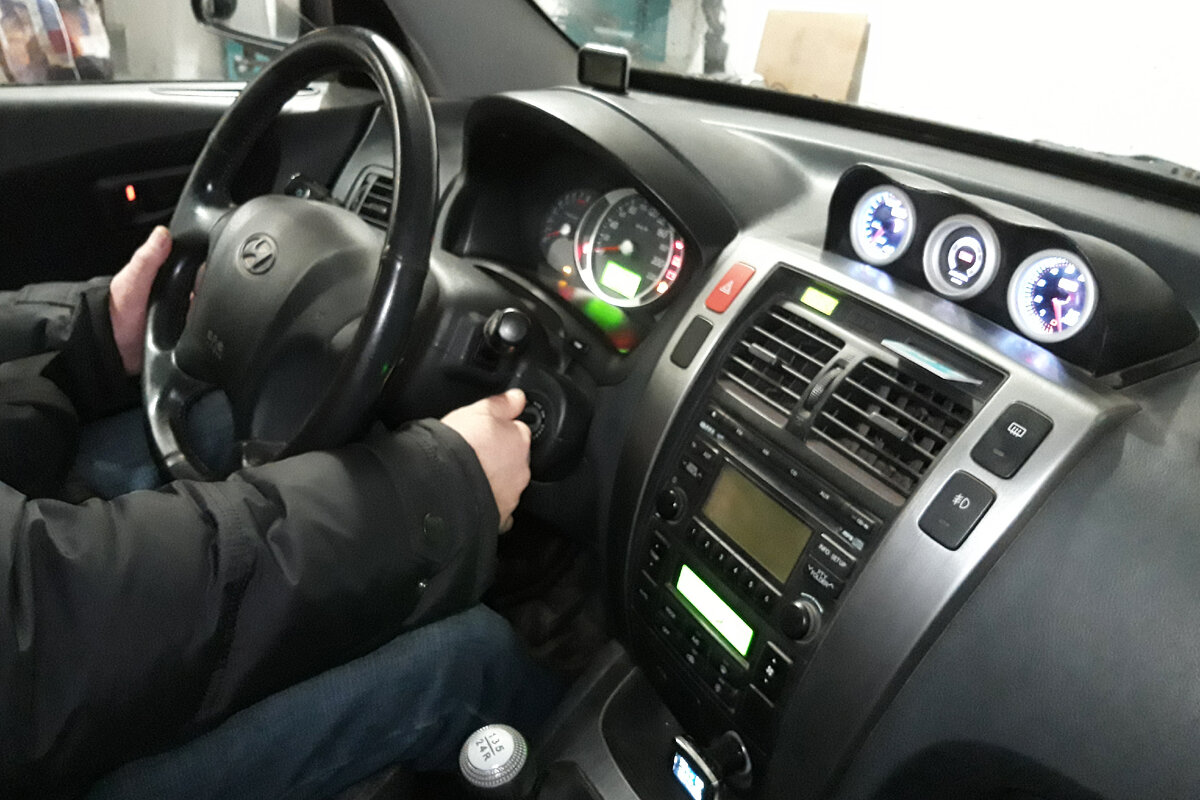запуск двигателя