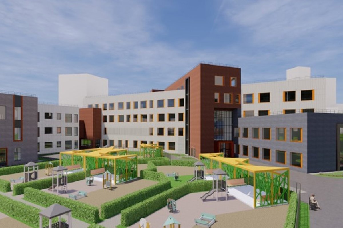    Школы и детские сады. В Восточном округе строят шесть объектов образования