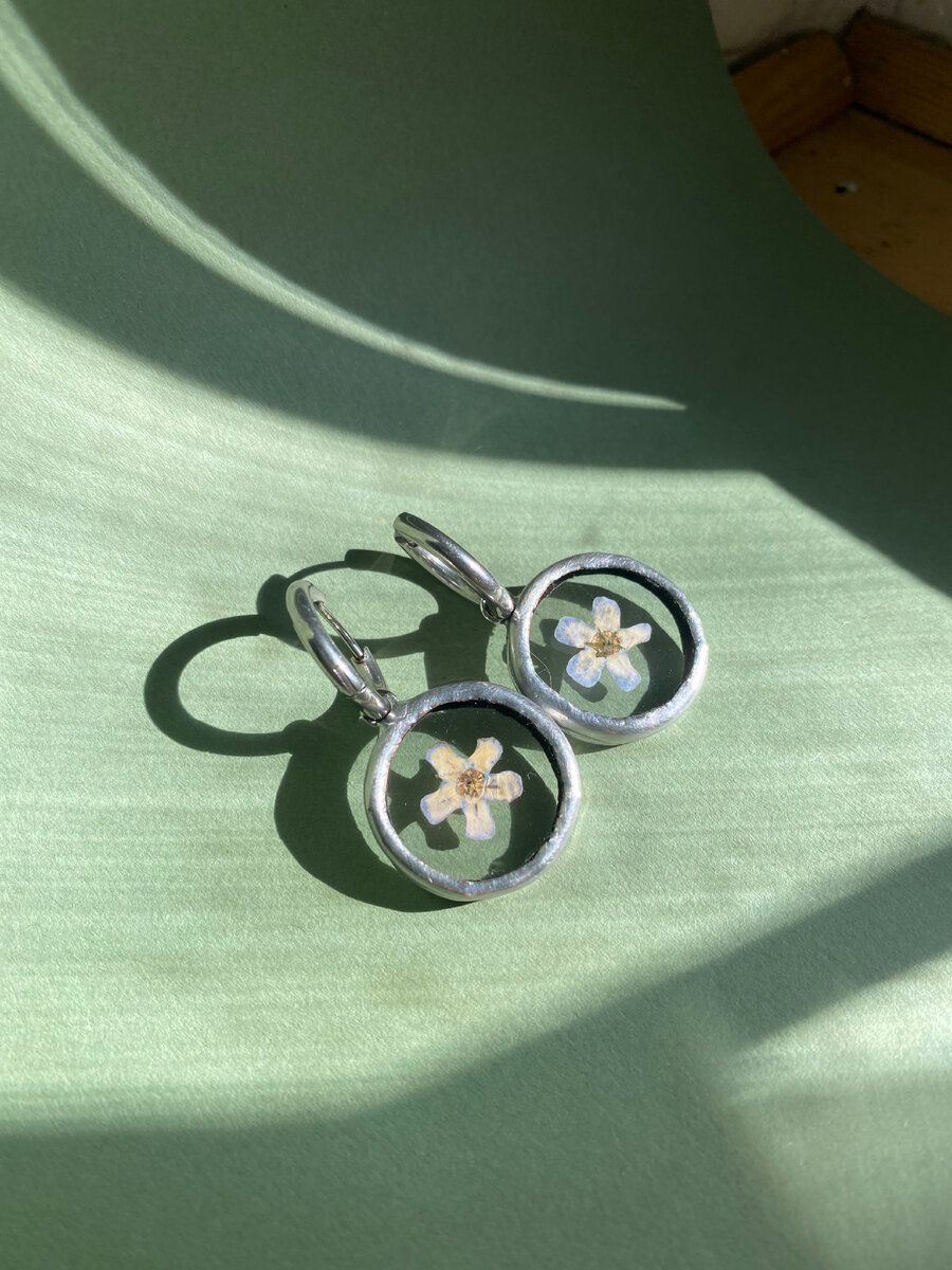 Серьги, которые я начала паять после творческого кризиса