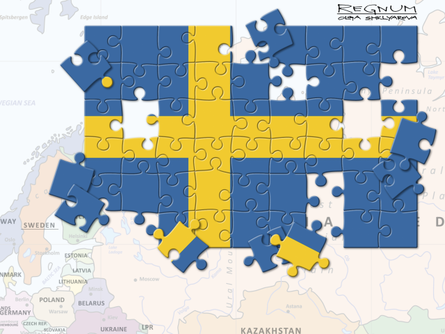    Флаг Швеции Ольга Шклярова © ИА REGNUM