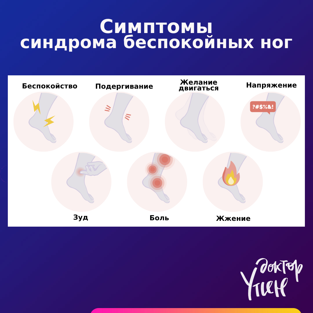 Синдром беспокойных ног Доктор Дарья Шандер Дзен