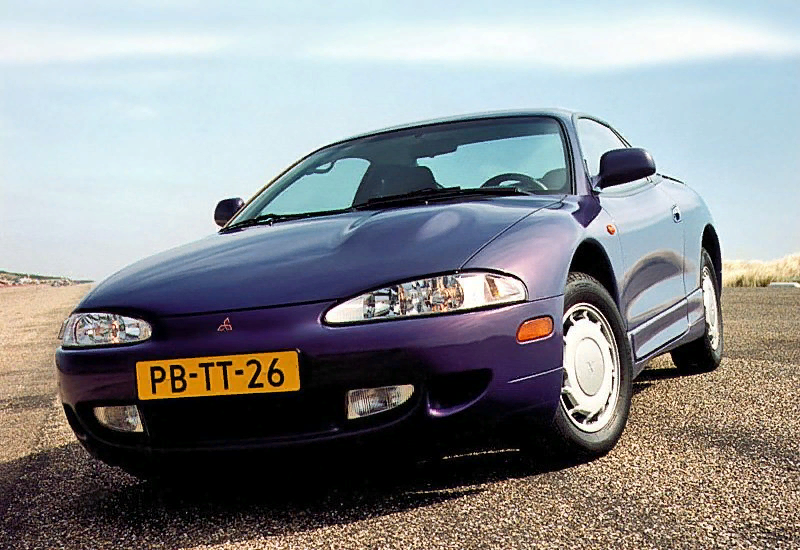 MITSUBISHI Eclipse GSX 2G , серебристый