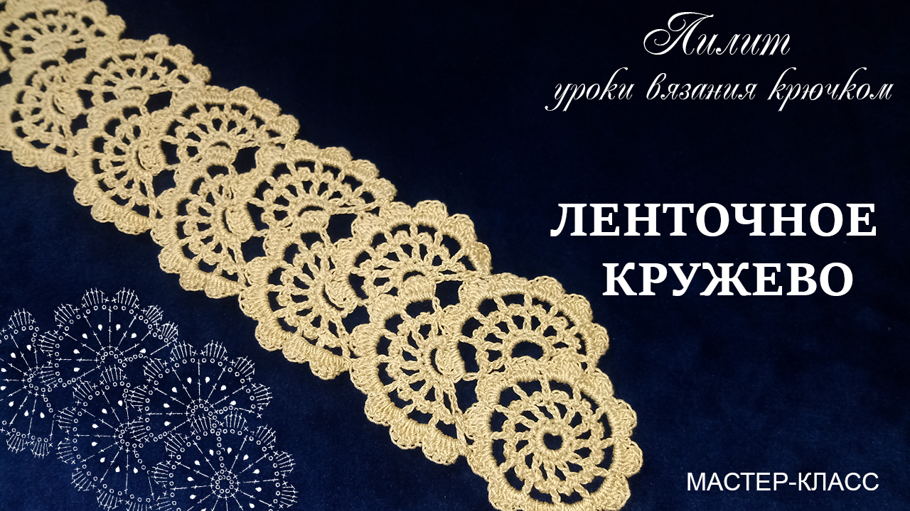 Ленточное кружево крючком. Мастер-классы | КРЕАЛИКУМ - творим волшебство каждый день | Дзен