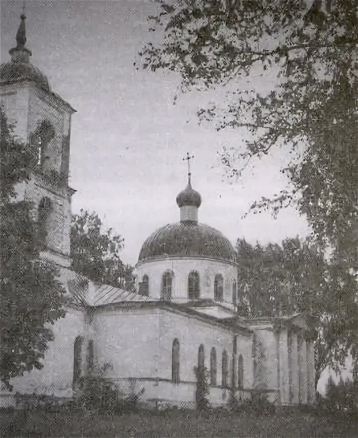 Снимок из книги «Памятники архитектуры Тверской области. Каталог», кн. 2, 2002 г. Дата снимка предположительно 1960-е.