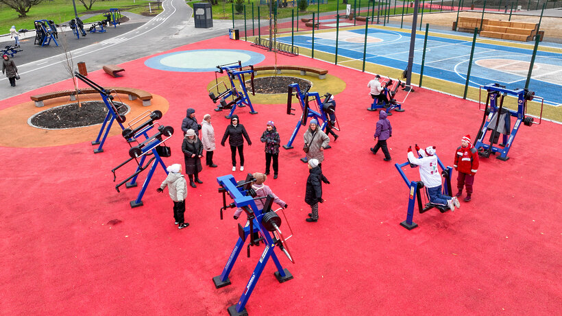    Спортивны кластер на набережной канала имени Москвы © Комплекс городского хозяйства города Москвы