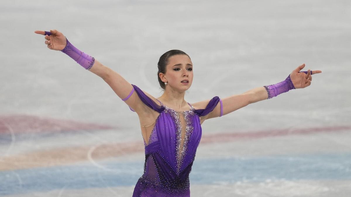    Камила Валиева:Ulrik Pedersen/NurPhoto via Getty Images