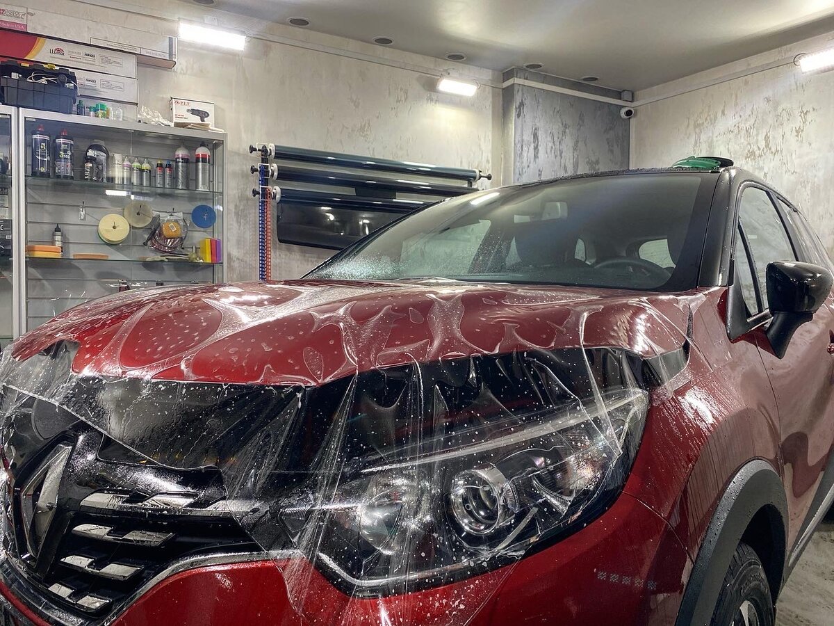 Зашита капота от сколов, царапин. Пленка SunTek PPF