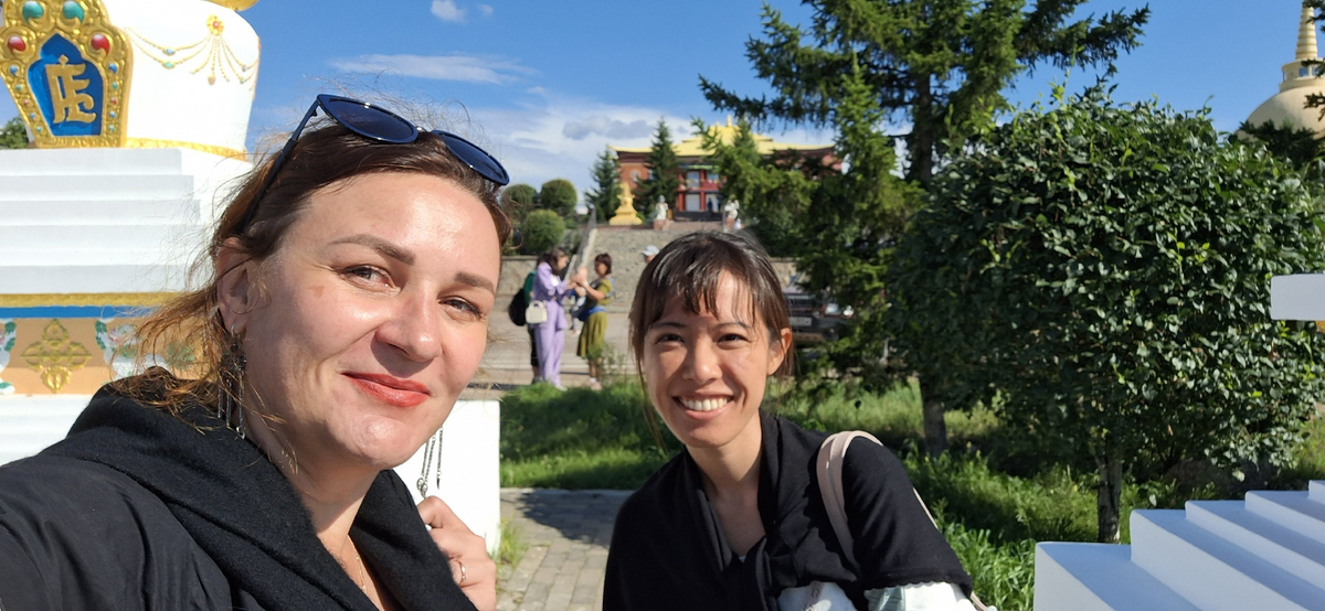 Экскурсия в буддийский центр Ринпоче Багша в Улан-Удэ. Гид Наталия Мясникова