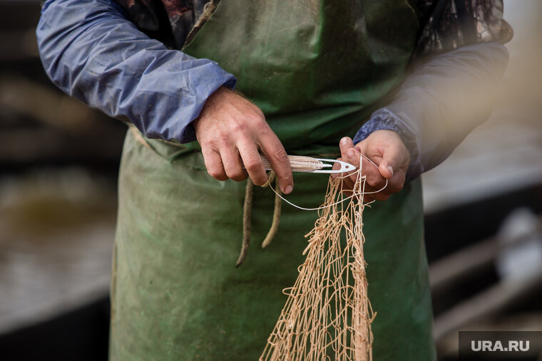    Пермяки использовали для ловли рыбы запрещенные сети