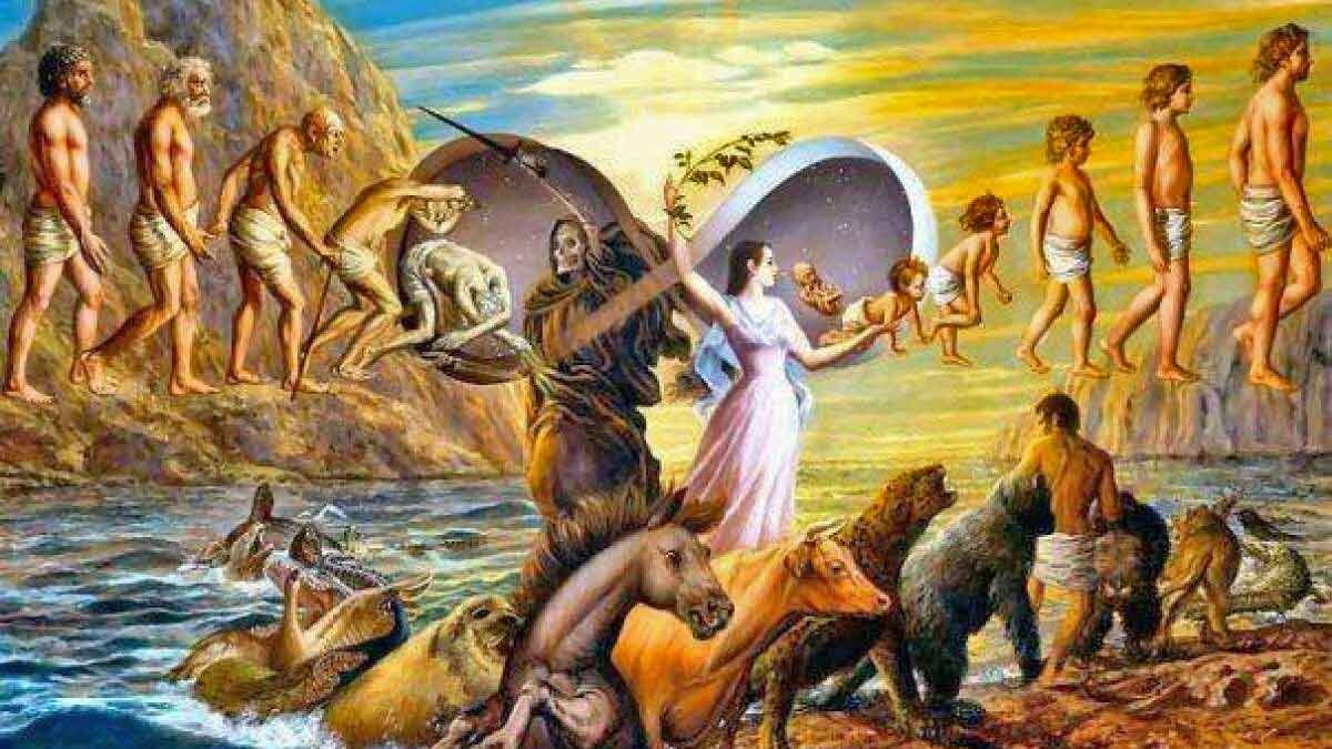 Иллюстрация из книги Бхагават Гита