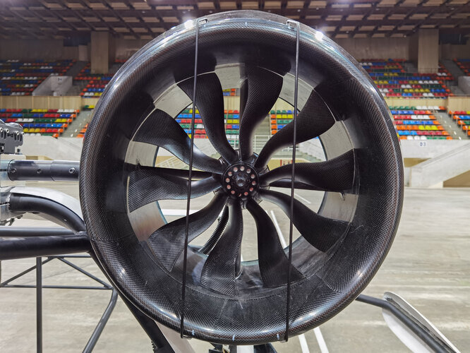 Вот такрй "вентилятор" на аэротакси. Фото "7 секретов"