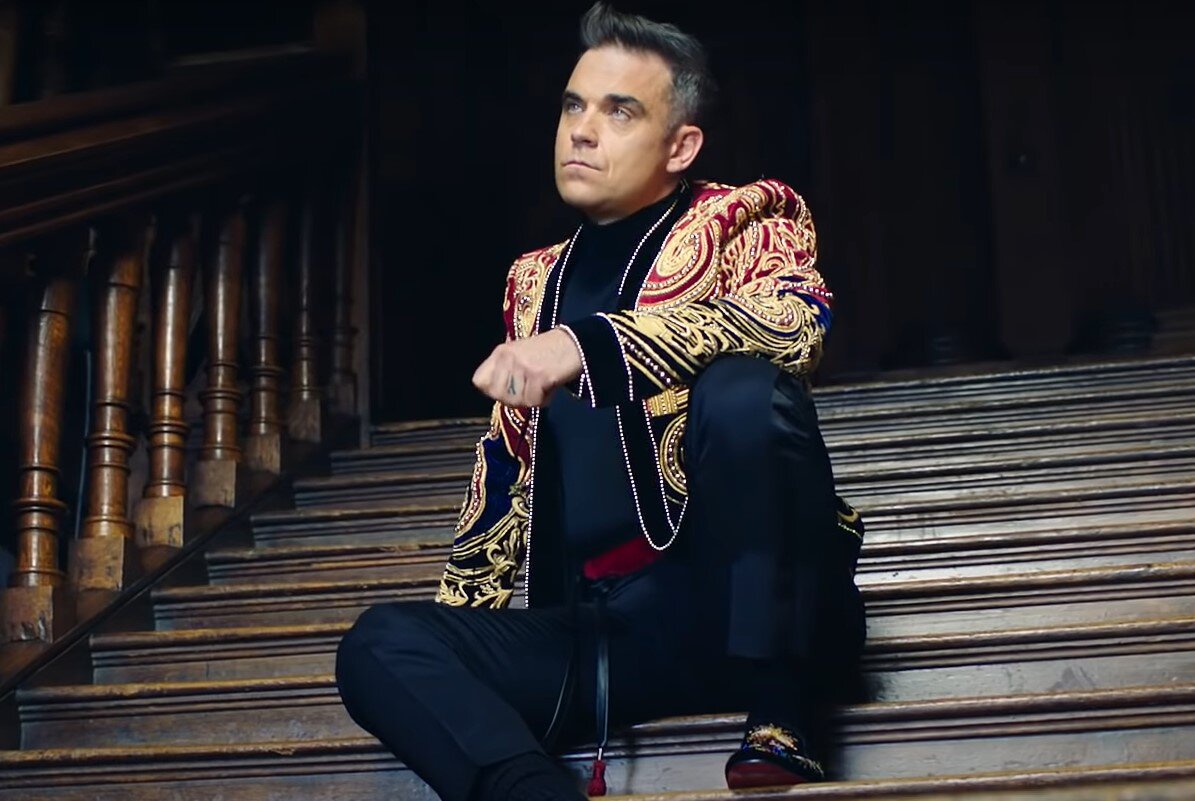 Робби Уильямс. Источник фото аккаунт Robbie Williams на youtube