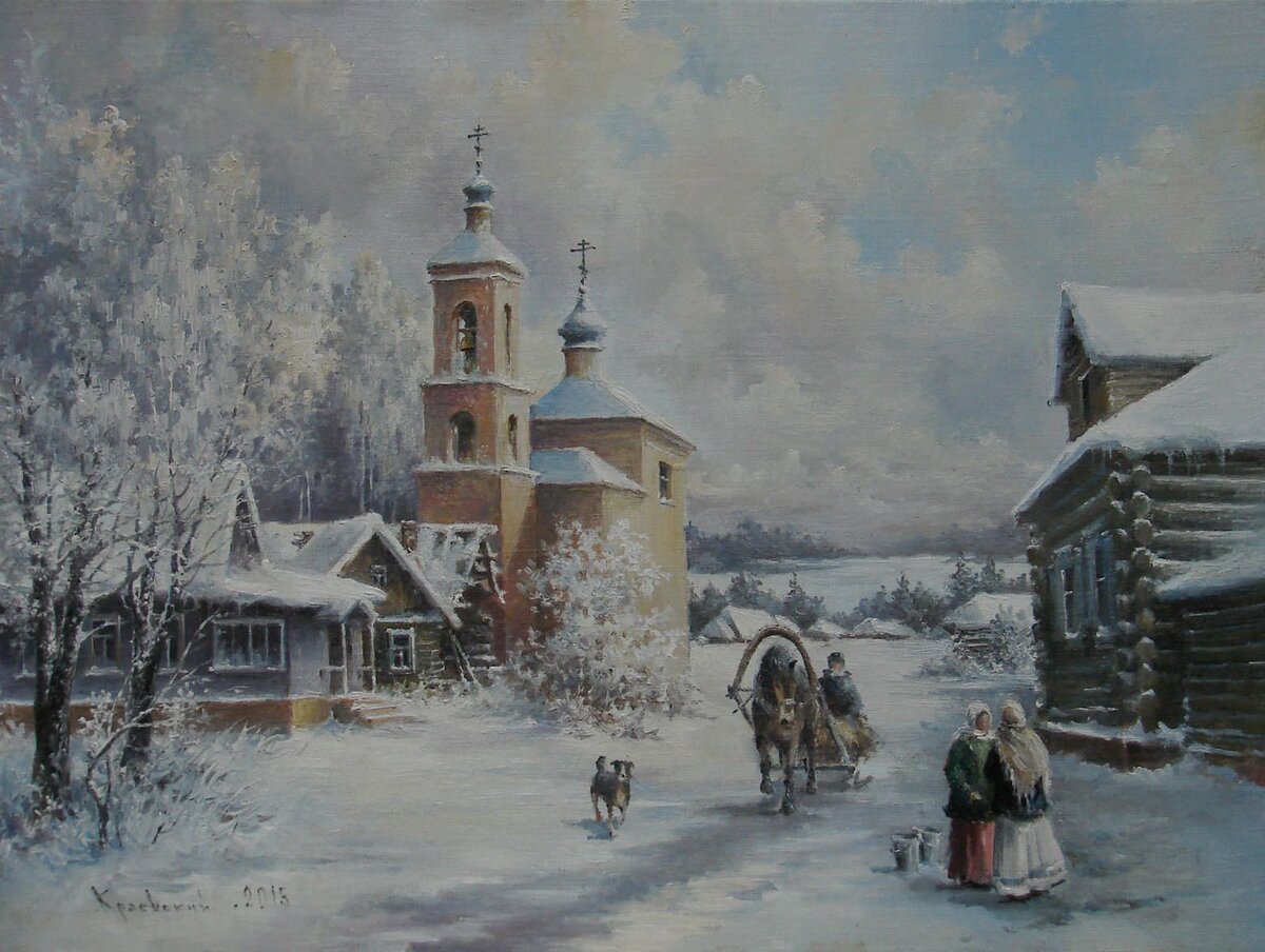 Художник Владимир Краевский