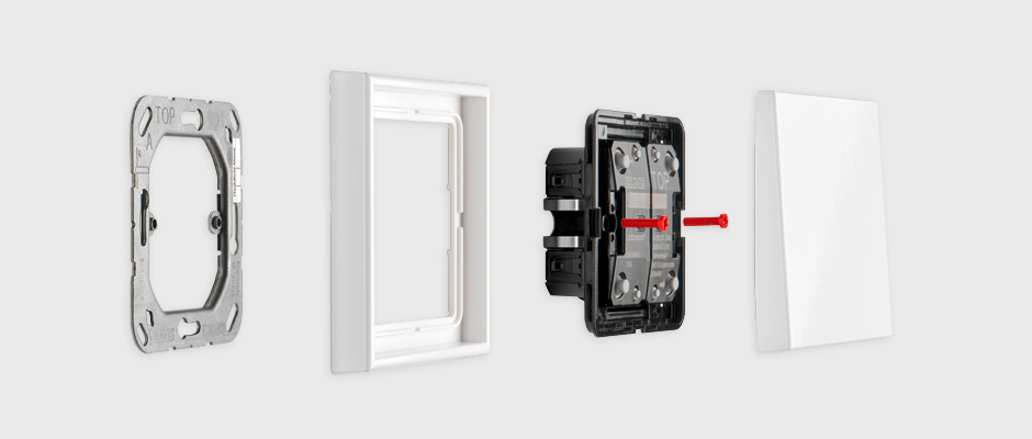 Новые выключатели Jung F10 KNX