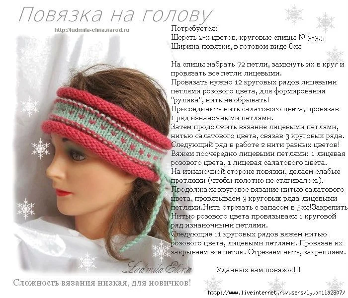 стильные вязаные повязки на голову. схема вязания повязки на голову. повязка для женщин с описанием. повязка для женщин с описанием. повязка для женщин с описанием.