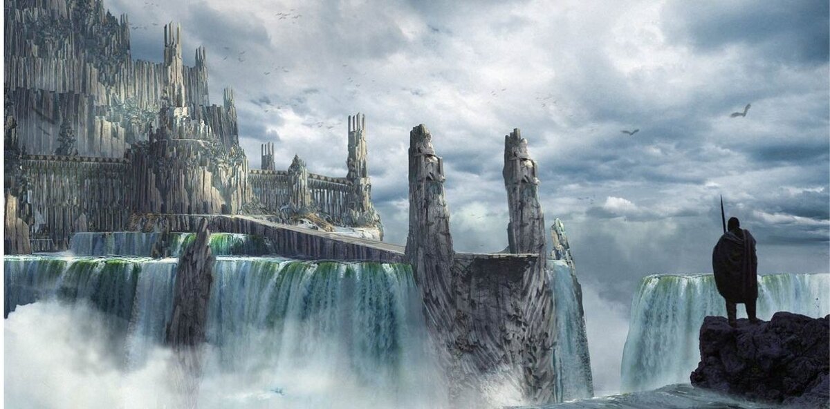 Вальха́лла, также Валга́лла, (др.-сканд. Valhöll — «чертог мёртвых», «дворец убитых»)