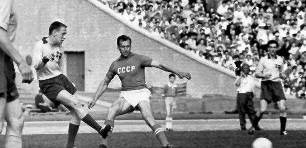 Владимир Кесарев в форме сборной СССР.