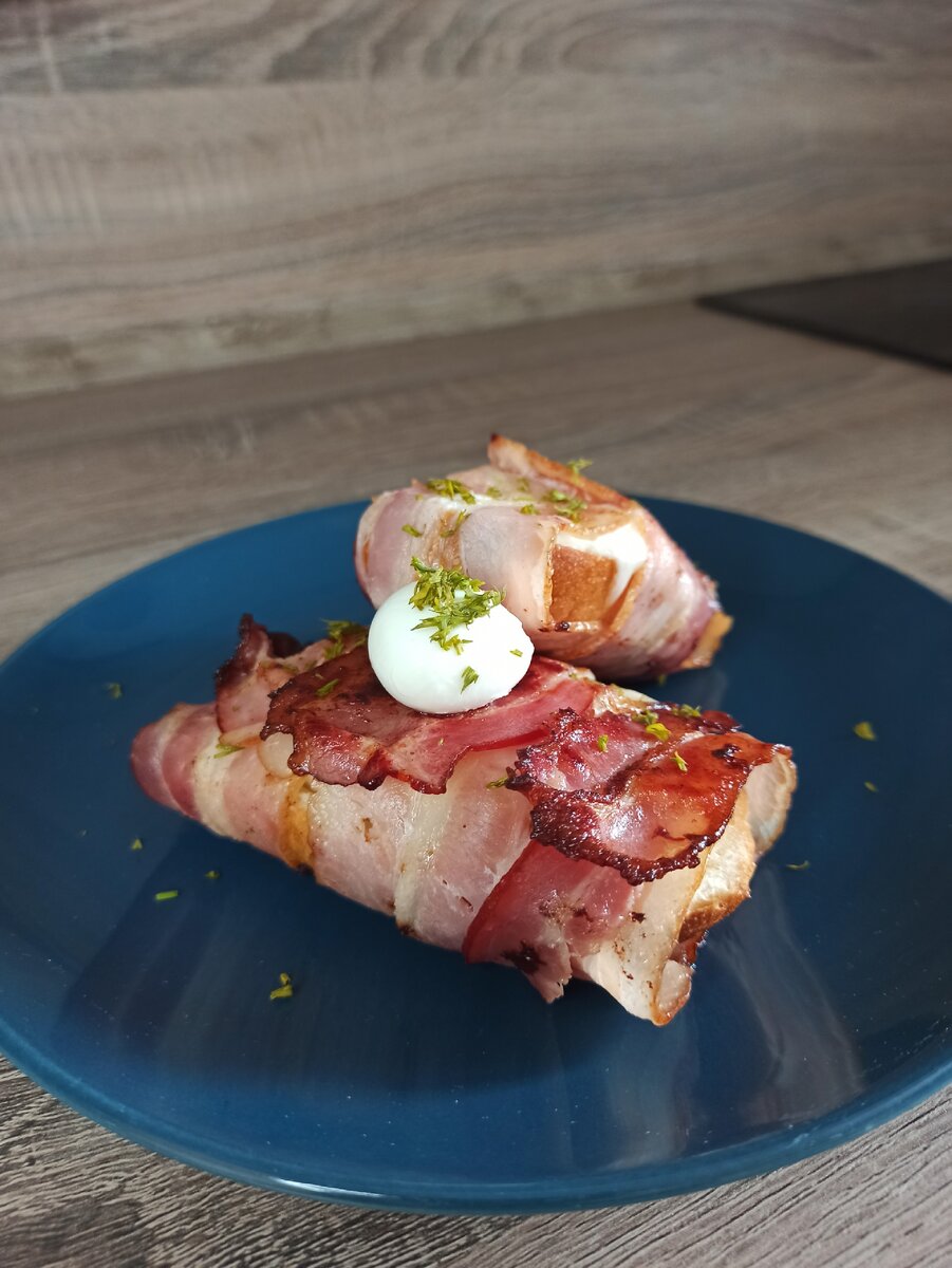 Так выглядит уже готовый завтрак,согласитесь выглядит просто супер.