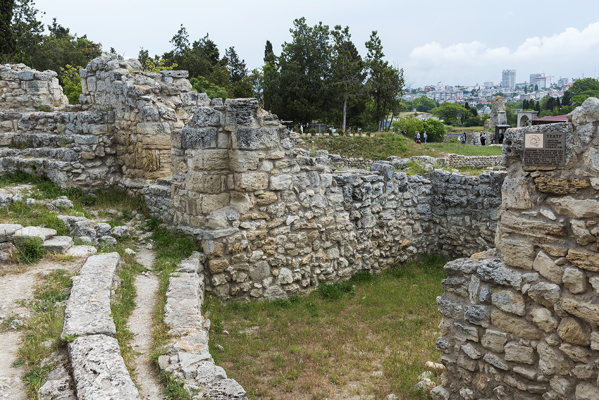 Амфитеатр в Херсонесе. Фото автора