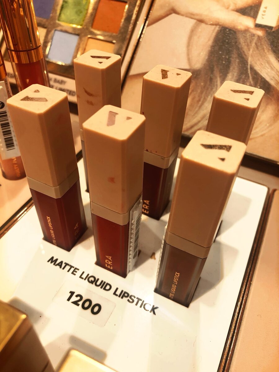 Матовая линейка помад