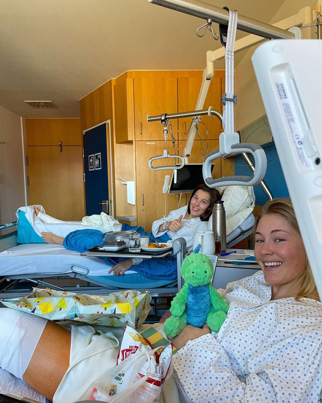 Кайса Викхофф Ли и Розина Шнеебергер восстанавливаются после травм